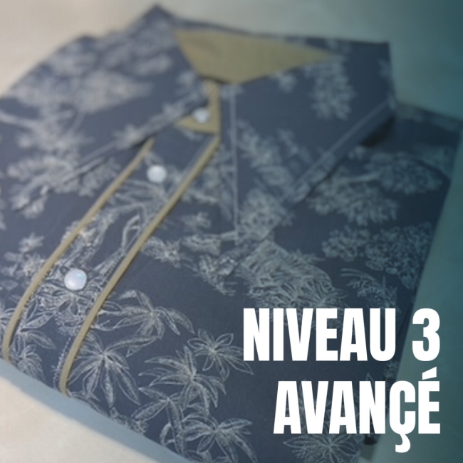 Coudre une chemise // Niveau 3