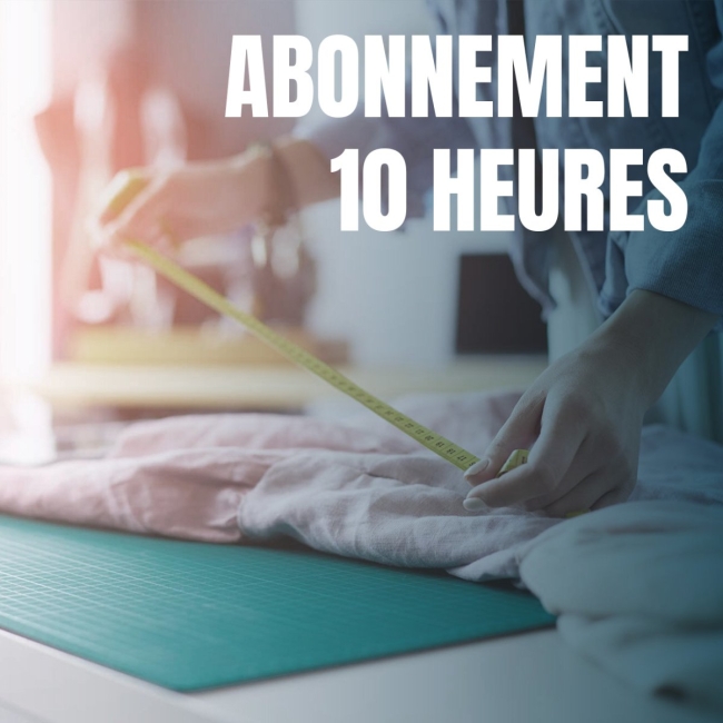 ABONNEMENT COUTURE 10 heures